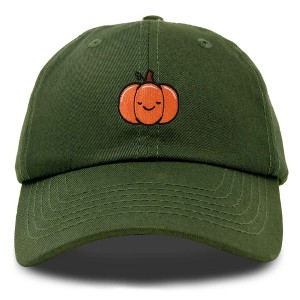 Dalix Baby Pumpkin Embroidered Cotton Baseball Cap Adjustable Dad Hat Womens - 1 of 4