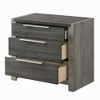 Royal Hampton Nightstand, 30 Inch, 5 Storage Drawers with Metal Handles - 4 of 4