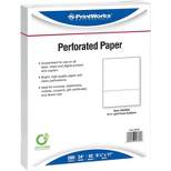 Printworks Professional Printworks Professional 8 1/2" x 11" 24 lbs. Perforated 3 3/4" Paper