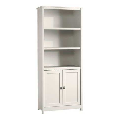 Sauder 71 in. Tall Large Storage Cabinet, Soft White Finish