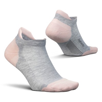 Feetures Elite Max Cushion No Show Tab - Running Socks for Men & Women - Athletic Compression Socks - Moisture Wicking