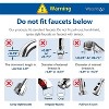 Waterdrop Stainless-Steel Faucet Water Filter,Carbon Block Filtration System,Fits Standard Faucets,Includes Extra FF-03-C-1 Filter - 2 of 4