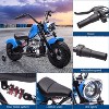 36V Kids Electric Motorcycle, 350W Off-Road Dirt Bike, Ride On Electric Motorcycle with Removable Training Wheels, Spring Suspension, Music - 2 of 4