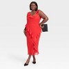 Women's Ruffle Slip Dress - A New Day™ - 3 of 3