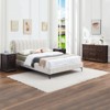Farmhouse 5 - Drawers Dresser Organizer for Bedroom, Wood Rustic Wide Chest of Drawers - 3 of 4