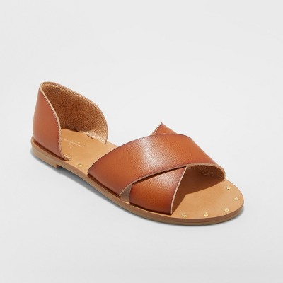 cognac sandals target