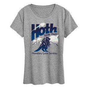 Women's - Star Wars - Hoth Snow Tours Short Sleeve Graphic T-Shirt - 1 of 4