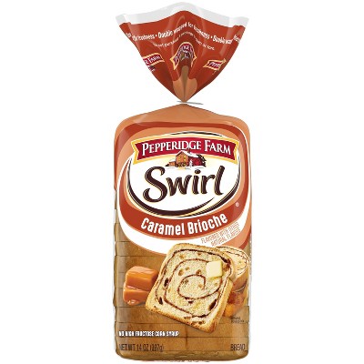 Pepperidge Farm Swirl Caramel Brioche Bread - 14oz