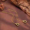S925 Sterling Silver Threader Earrings for Women Dainty Long Chain Ear Line with Cubic Zirconia Elegant Dangle Tassel Earrings - 4 of 4