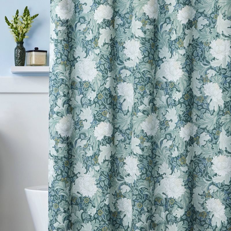 Vern Yip London Floral Fabric Shower Curtain - SKL Home, 5 of 7