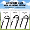 VEVOR Universal 2 Person Hammock Stand, Adjustable Heavy Duty 450 lbs Capacity Hammock Stand Fits 6.9-12.8 ft Hammocks for Outdoor and Indoor - 4 of 4