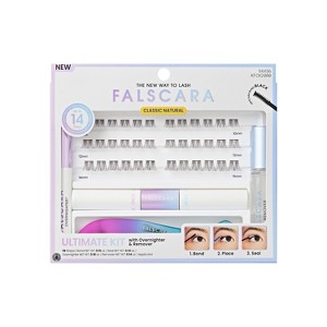 KISS Products Falscara Lash Extension Kit - Lengthening Wisps - 36ct - 1 of 4