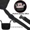 TruAIR Bling Car Net Pocket Handbag Holder (Black) - 4 of 4