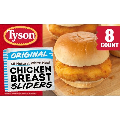 Tyson Frozen Chicken Sliders Original - 8ct/20.8oz : Target