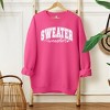 Simply Sage Market Women's Graphic Sweatshirt Sweater Weather Bold - 2 of 2