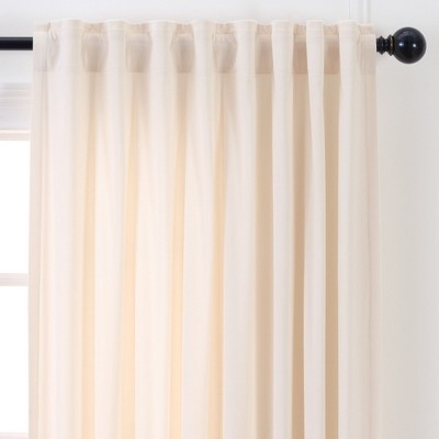Tusk Velvet Blackout 96-Inch Window Curtain Panels
