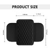 TruAIR Upgraded Car Center Console Cover with Storage Ð Universal Armrest Cushion - 2 of 4