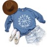 Simply Sage Market Women's Graphic Sweatshirt Basketball Mom Distressed - 3 of 3