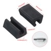 Unique Bargains Plastic Non-Slip Silent Rectangle Floor Chair Leg Cover 24 Pcs - 2 of 4