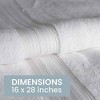 8pc Odor Resistant Hand Towels - Bennett & Shea Home - 4 of 4
