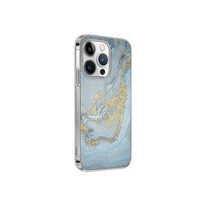 SaharaCase Marble Series Case for Apple iPhone 14 Pro Max Blue Marble (CP00369) - 1 of 4
