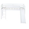 NicBex Twin Size Loft Bed Low Height Wooden Bed Frame with Slide, Ladder and Full Length Guardrail, No Box Spring Required, Space Saving - 3 of 4