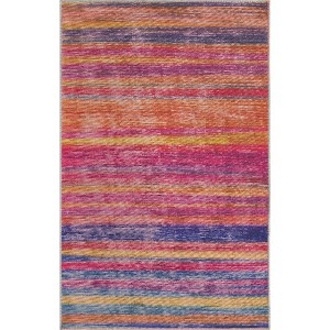 Unique Loom Asha Collection Area Rug - Rosas - 1 of 4