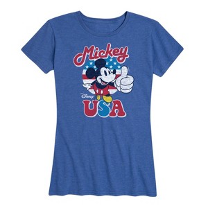 Women's - Disney - Americana Short Sleeve Graphic T-Shirt - 1 of 4