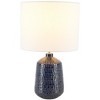 Orrick Table Lamp - 19.25 Inch Height - TBL9003 - Navy - Safavieh - 2 of 4