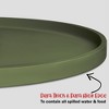 DogBuddy Dog Food Mat, Waterproof Dog Bowl Mat, Silicone Dog Mat for Food and Water, Pet Food Mat with Edges, Nonslip Feeding Mat - 4 of 4
