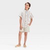 Boys' Textured 'Above the Knee' Pull-On Shorts - Cat & Jack™ - 3 of 3