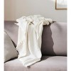 47" X 60"  Cotton Woven Turkish Towel Throw Blanket with Fringe - 2 of 4