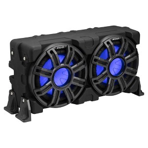 Kicker 51MWLE104 - MWE 10-Inch Loaded Premium Marine Sub Encl w/ Passive Radiator 4ohm - 1 of 4