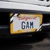 Milwaukee Panthers Corner Stripes License Plate Tag Frame - 2 of 4