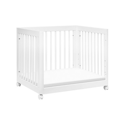 Yuzu White Pine 8-in-1 Convertible Crib with Conversion Kits