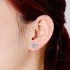 Timeless and elegant cubic zirconia classic stud earring for a dazzling and sophisticated look - image 2 of 3