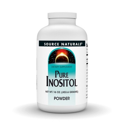 Inositol Powder by Source Naturals, Inc.  -  16 oz Powder
