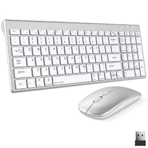 Delton N36 Wireless Keyboard and Mouse Combo – with 2.4GHz USB Receiver - 1 of 4