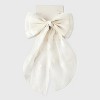 Chiffon Floral Double Bow Hair Barrette - A New Day™ - 2 of 3
