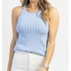 Women's SLEEVELESS KNIT TANK - dee elly - 2 of 4