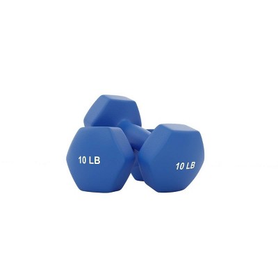 Epic Fitness USA Neoprene Coated Dumbbells 2pc - 10lbs