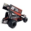 Winged Sprint Car #15H Sam Hafertepe Jr. "True North .Bet" Hill's Racing "World of Outlaws" 2024 1/18 Diecast Model Car by ACME - 4 of 4