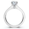 Pompeii3 1 1/3Ct Oval Diamond Engagement Ring 14k Gold or Platinum Lab Created - 2 of 4