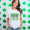 Simply Sage Market Women's Lucky Mama Plaid and Leopard Stacked Short Sleeve Graphic Tee - 2 of 4