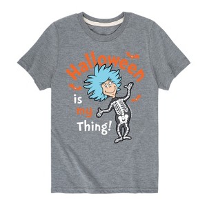 Boys' - Dr. Seuss - Halloween Is My Thing Short Sleeve Graphic T-Shirt - 1 of 4