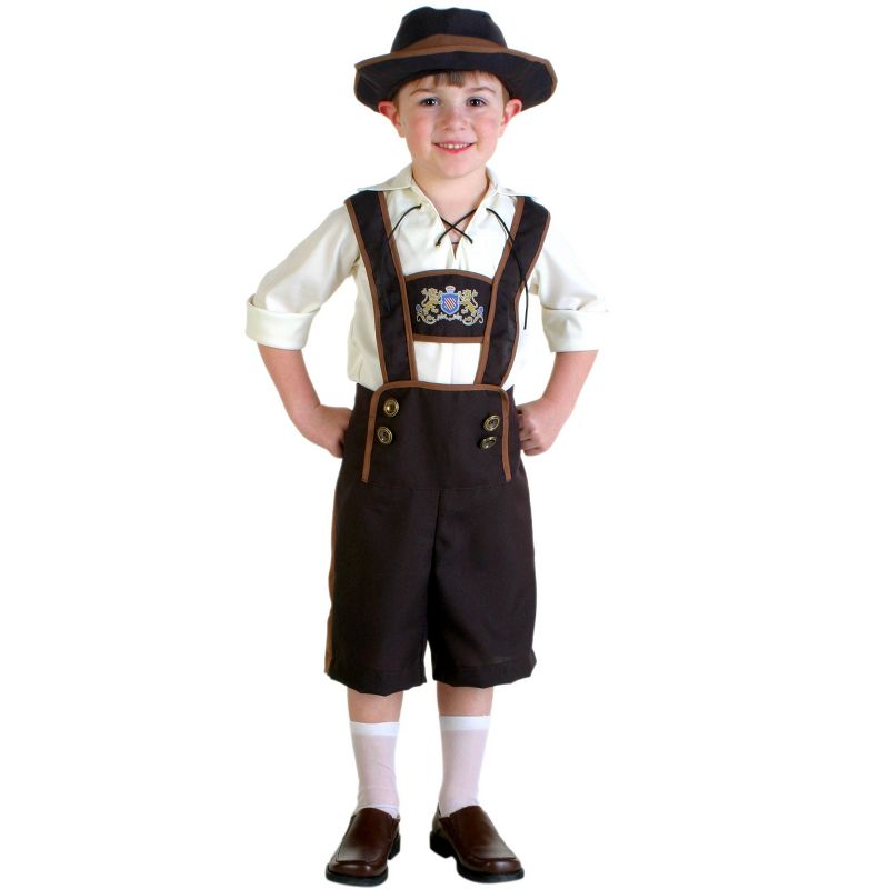 HalloweenCostumes.com Boy's Fairytale Townsman Toddler Costume, 1 of 2