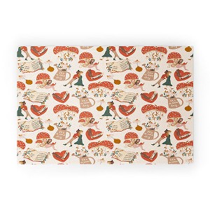 Dash and Ash Woodland Friends Looped Vinyl Welcome Mat - Society6 - 1 of 4