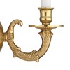 Crystorama Lighting Cast Brass Wall Mount 1 - Light Sconce in  Polished Brass - 4 of 4