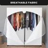 Hold N' Storage - Portable Wardrobe Closet with Metal Hanging Rod - 2 of 4