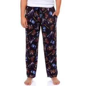 Army Of Darkness Pajamas Men's Skeleton Deadites Lounge Sleep PJ Pants - 1 of 4